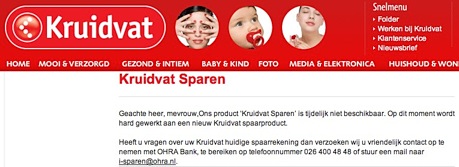 Kruidvat sparen