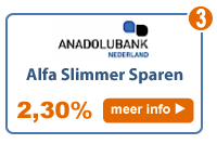 Sparen bij Anadolubank